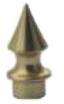 Decorative cone plug for Ø16 hail pipe
